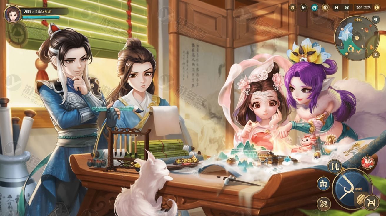初尘西游大话回合手游WIN手工服务端+Linux一键即玩镜像端+GM授权后台 整合包-效果图4